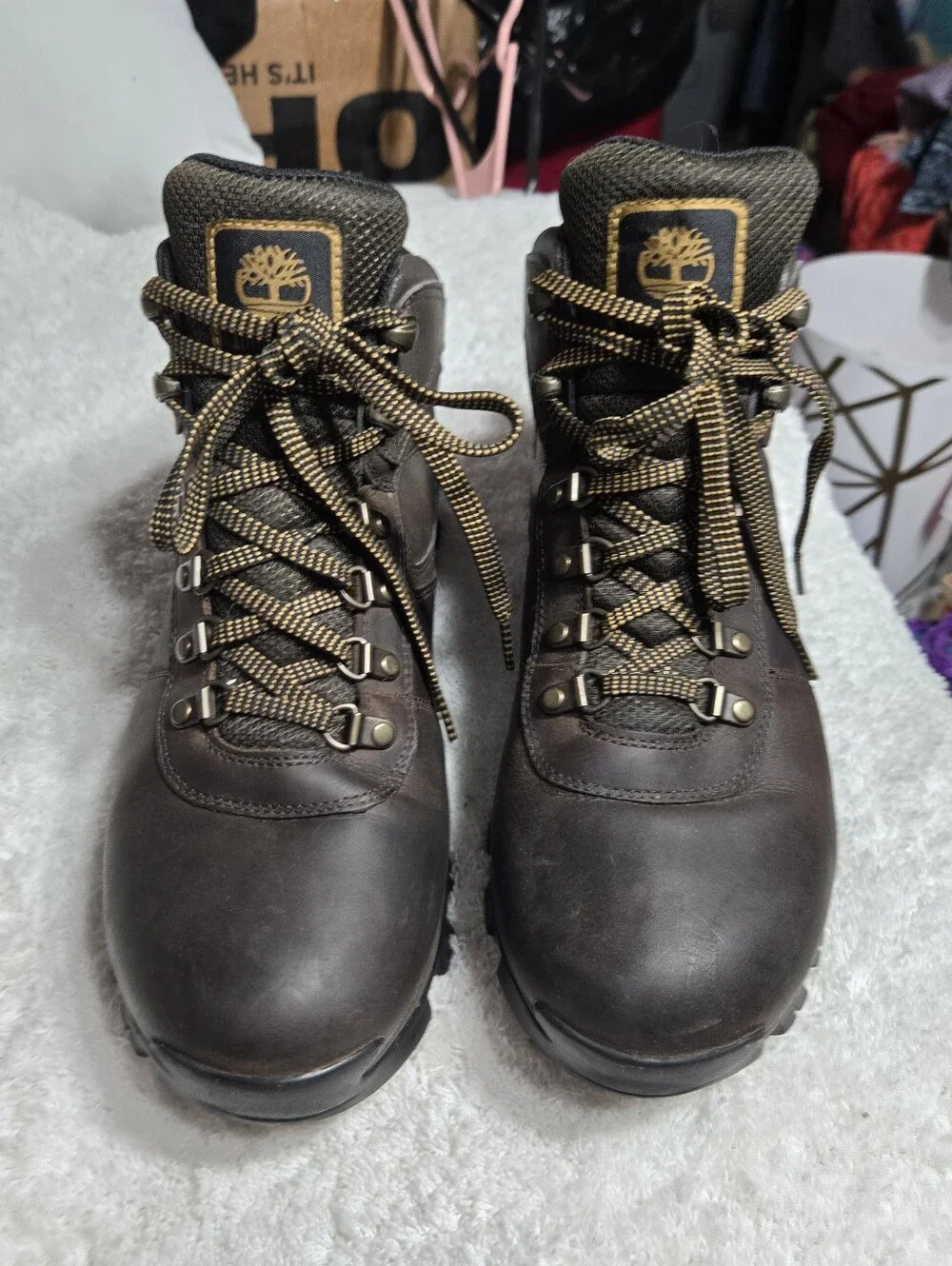 Timberland Men's Mt. Maddsen Waterproof Mid Hiking Boots Sz 11